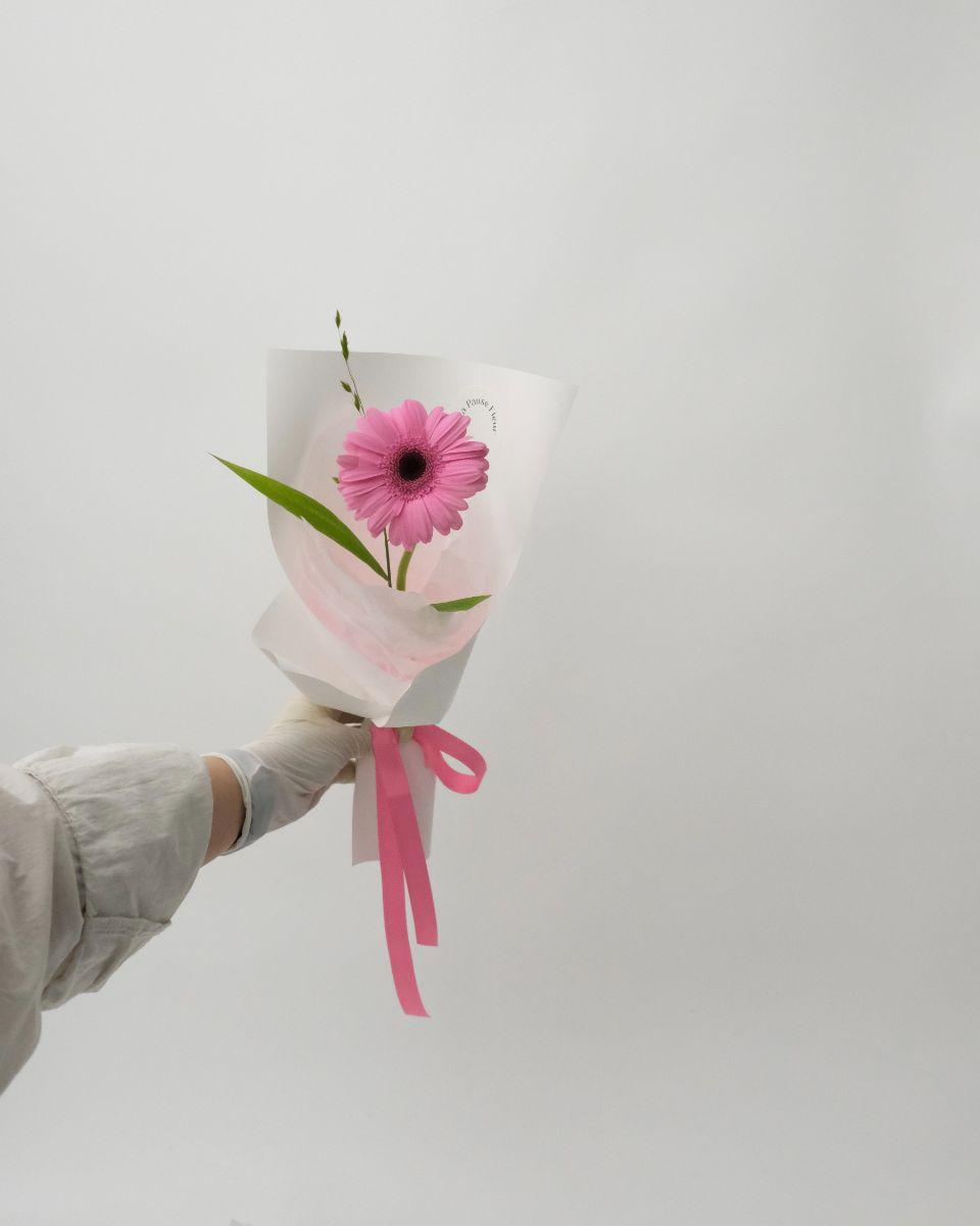한송이 꽃다발